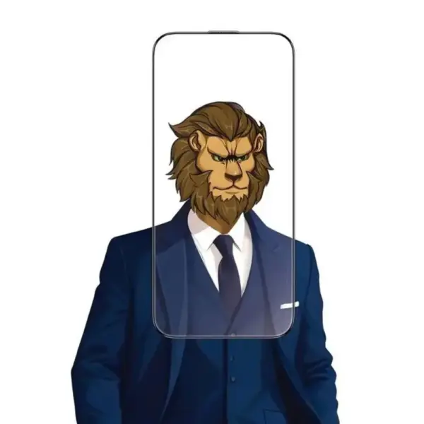 GREEN LION SIR LOUIS 3D CURVED ADVANCED ROUND EGDE GLASS FOR IPHONE 16 PRO MAX | CLEAR